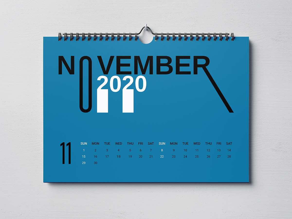 Landscape Calendar 2020 On Behance