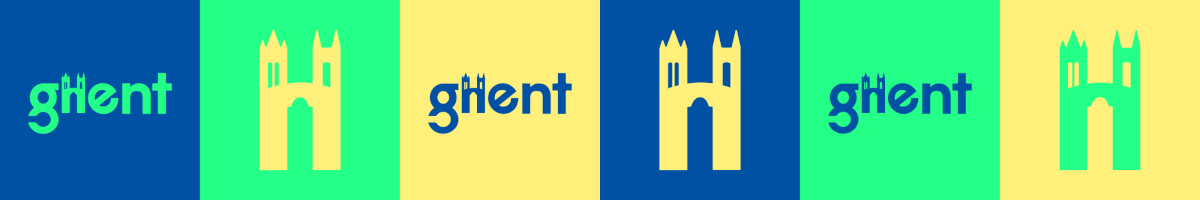 belgium city City branding city logo Ghent identity logo rebranding redesign