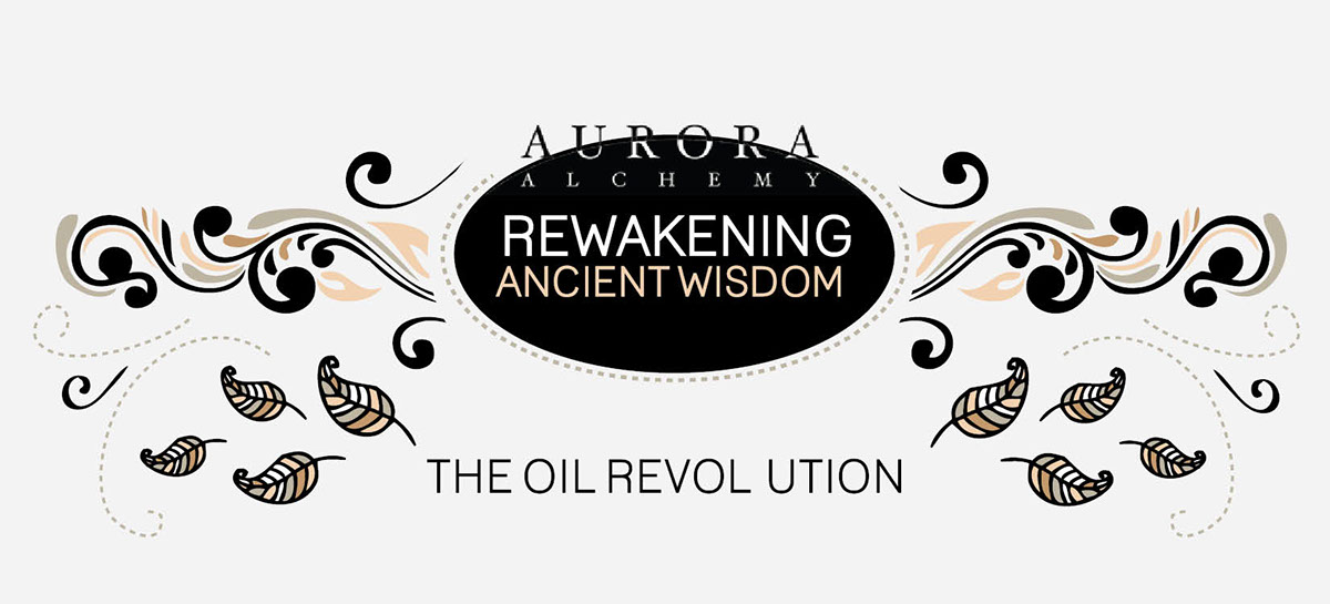 chart Web colour Aurora Alchemy essential oils goddess massage oils therapeutic brand infographics info vector