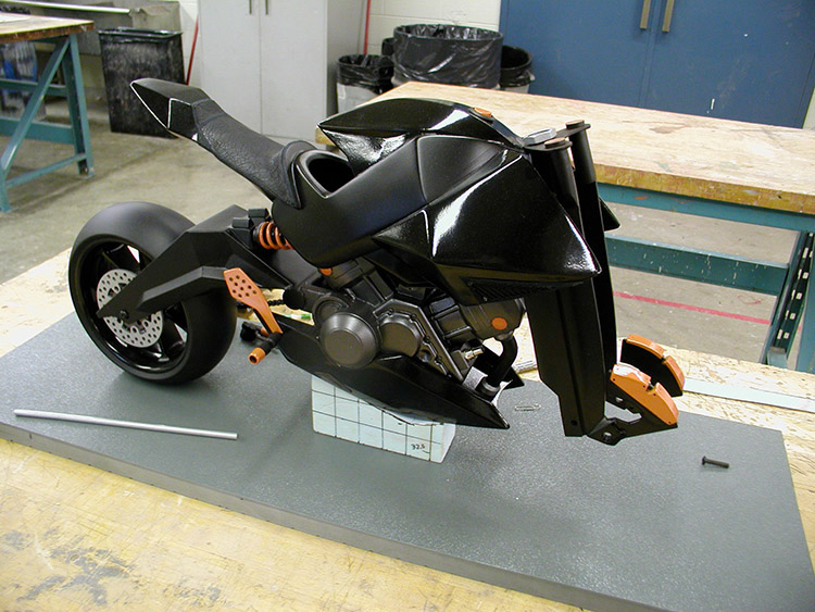 motorcycle  Concept Modelmaking model motorbike Bike Bruce Thomson