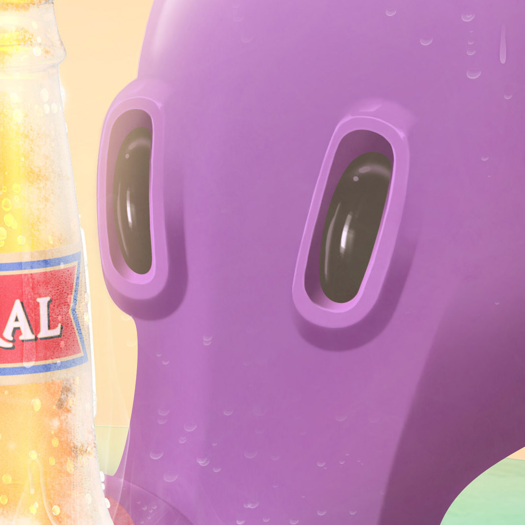 beer coral advertisement pitch CGI summer Hot fresh ricardo nilsson animator Illustrator teaser