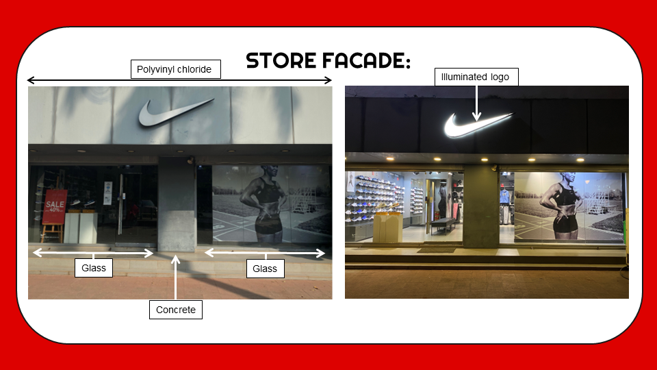 Nike nike store Layout Design redesign concept arcade design process Design Project concept project nike store concept redesigning
