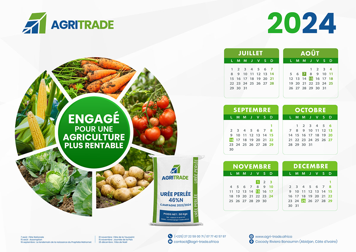 print calendar agriculture farm Agricultural Food  Fertilizer organic natural fertility