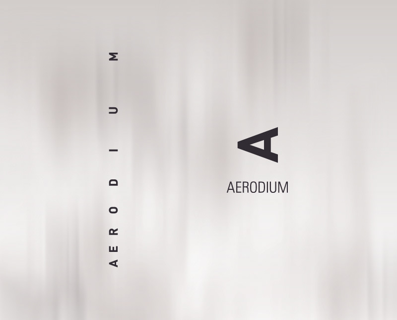 Andis Niedre graphic identity Aerodium vertical wind tunnels