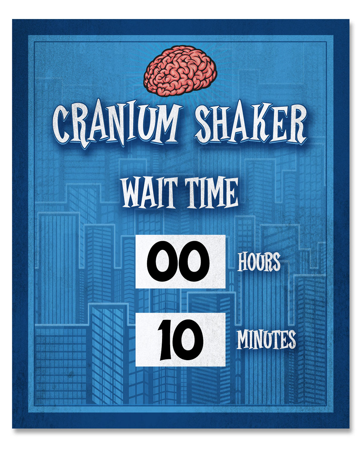 sign  Wimpy Kid  Cranium Shaker  design