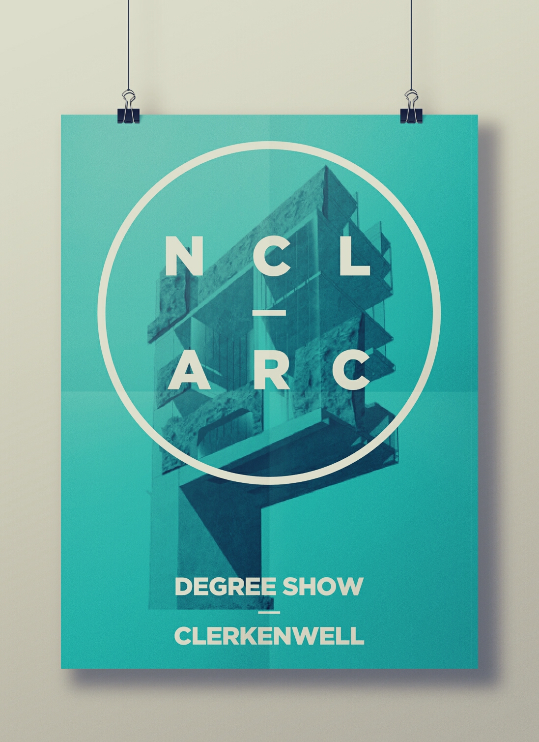 print ncl arc newcastle architecture newcastle 2013 CLERKENWELL 2013 architecture school degree show tickets flyers Fliers brochures maps posters app