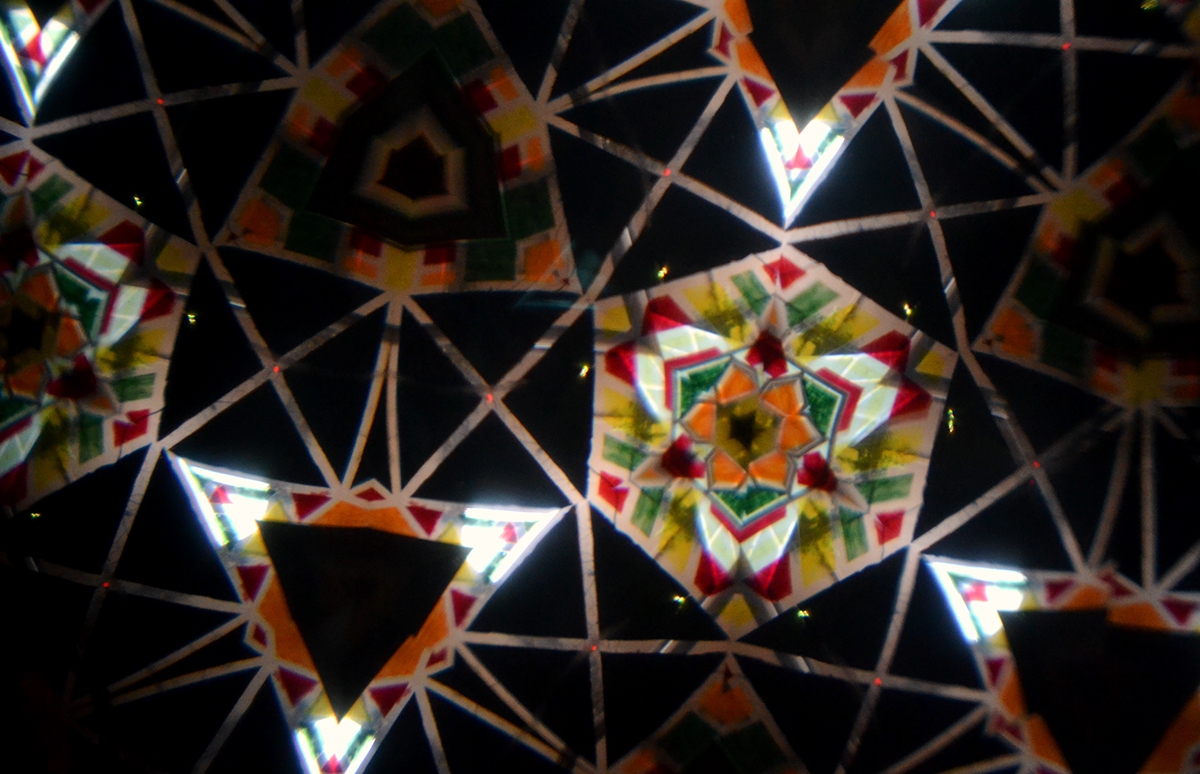 kaleidoscope colors pattern