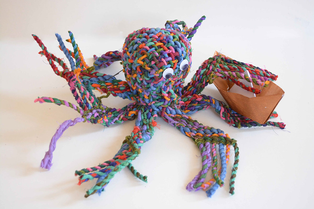 craft Textiles ply split braiding Threads octupus basket belts colour India handicraft traditional craft