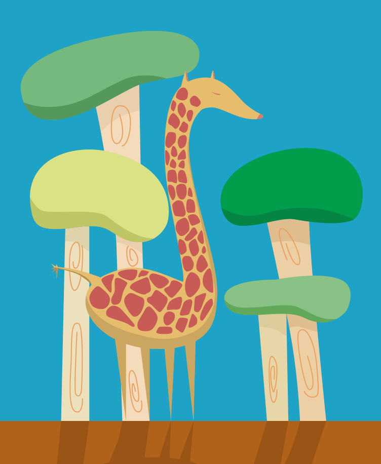 jirafa giraffe