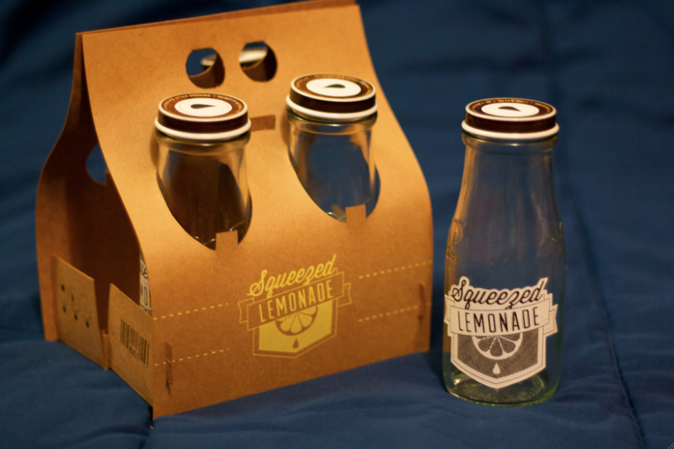 Packaging branding  lemonade soft drink
