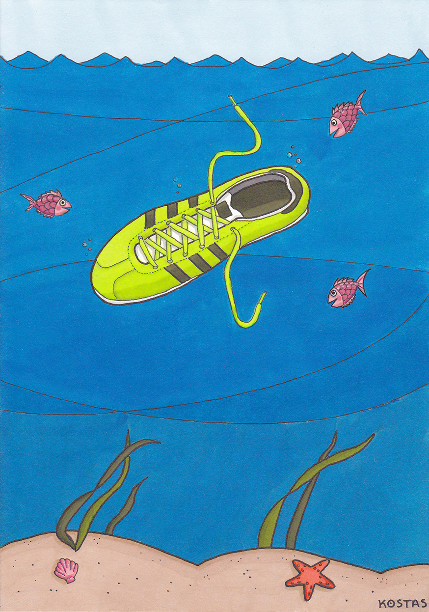 drawings colour markers Promarkers van gogh quetzalcoatl shoe fish pencil