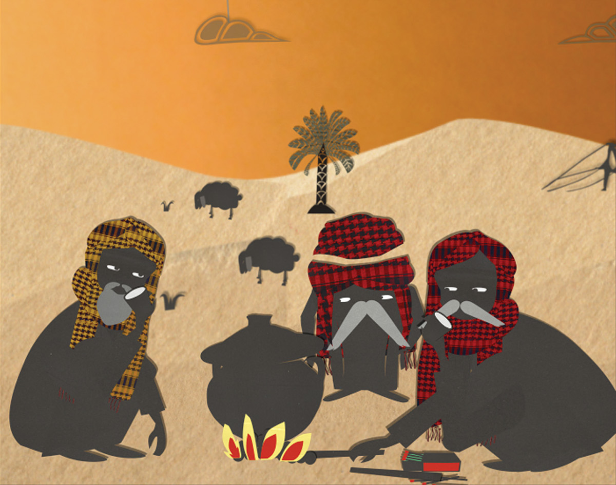 short originals stories phrases bedouins final project puppet theatre shadow theatre matirials