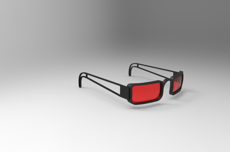 Sunglasses Rhino keyshot SCAD