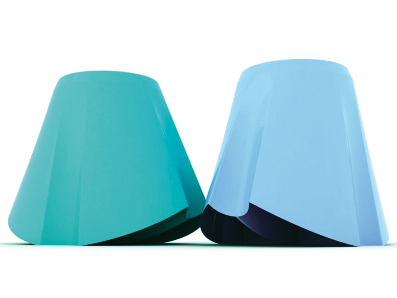 stool  sgabello   plastic panettone design  swinging