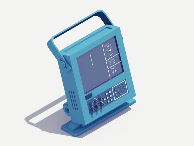 Isometric 3D vray c4d electronic Items design