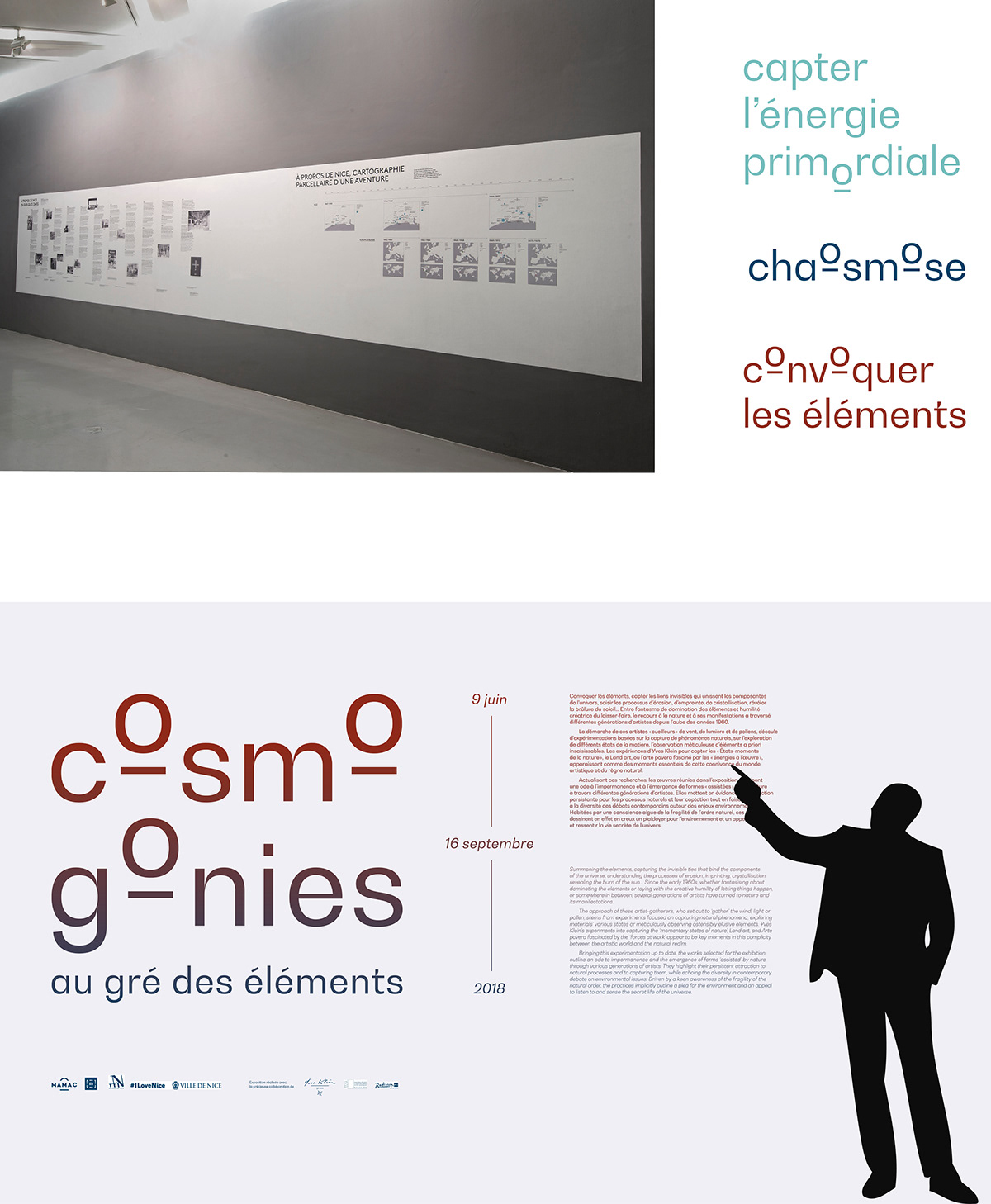 french riviera graphic design  museum scenography signalétique South of France