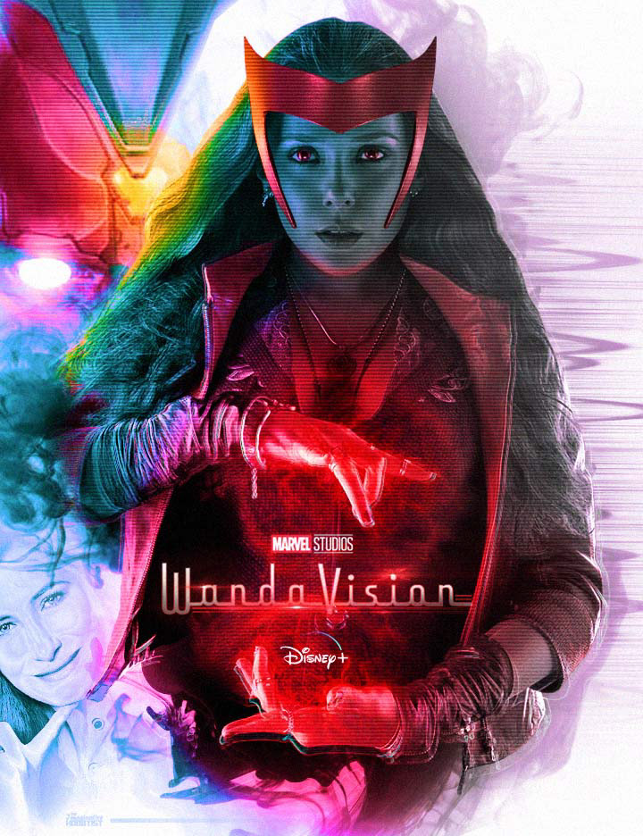 disney elisabeth olsen marvel Marvel Studios paul bettany scarlet witch The Imaginative Hobbyist The Vision tv wandavision
