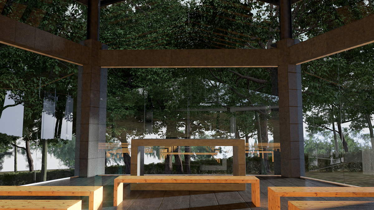 chapel 3D Visualization Maya mental ray architectural viz viz