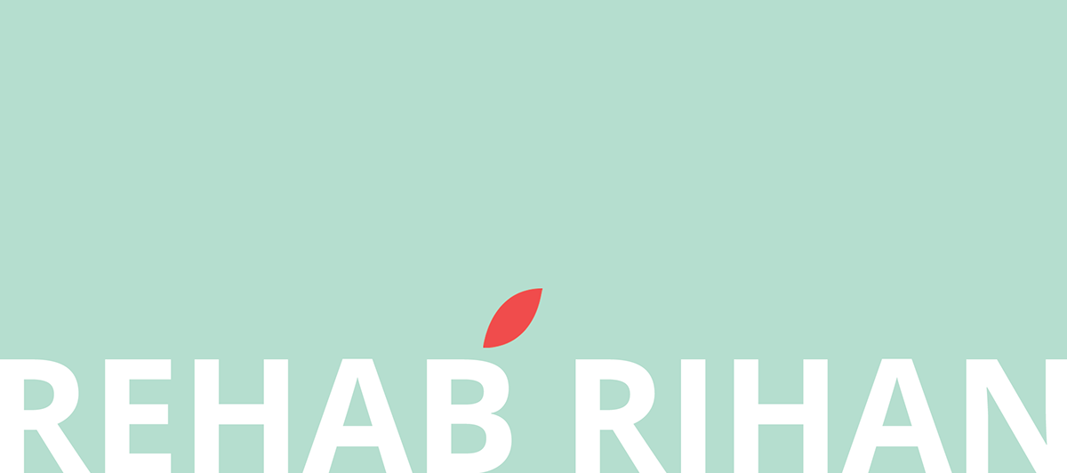 Basil logo designer mint coral minimal simple