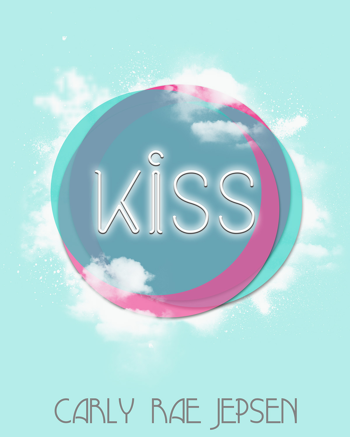 carly rae jepsen kiss poster