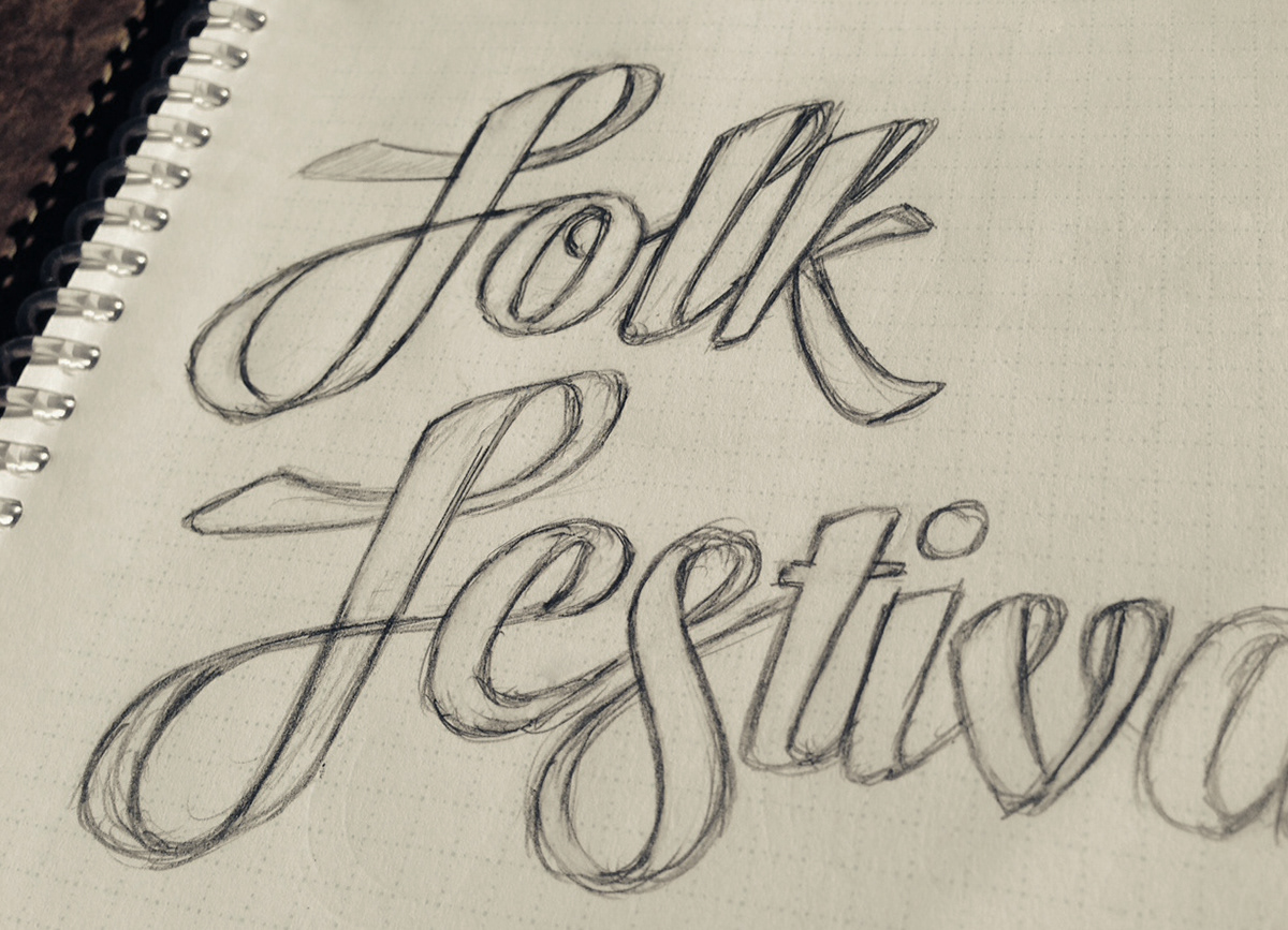 hand lettering draw sketch pencil pen ink fine tip