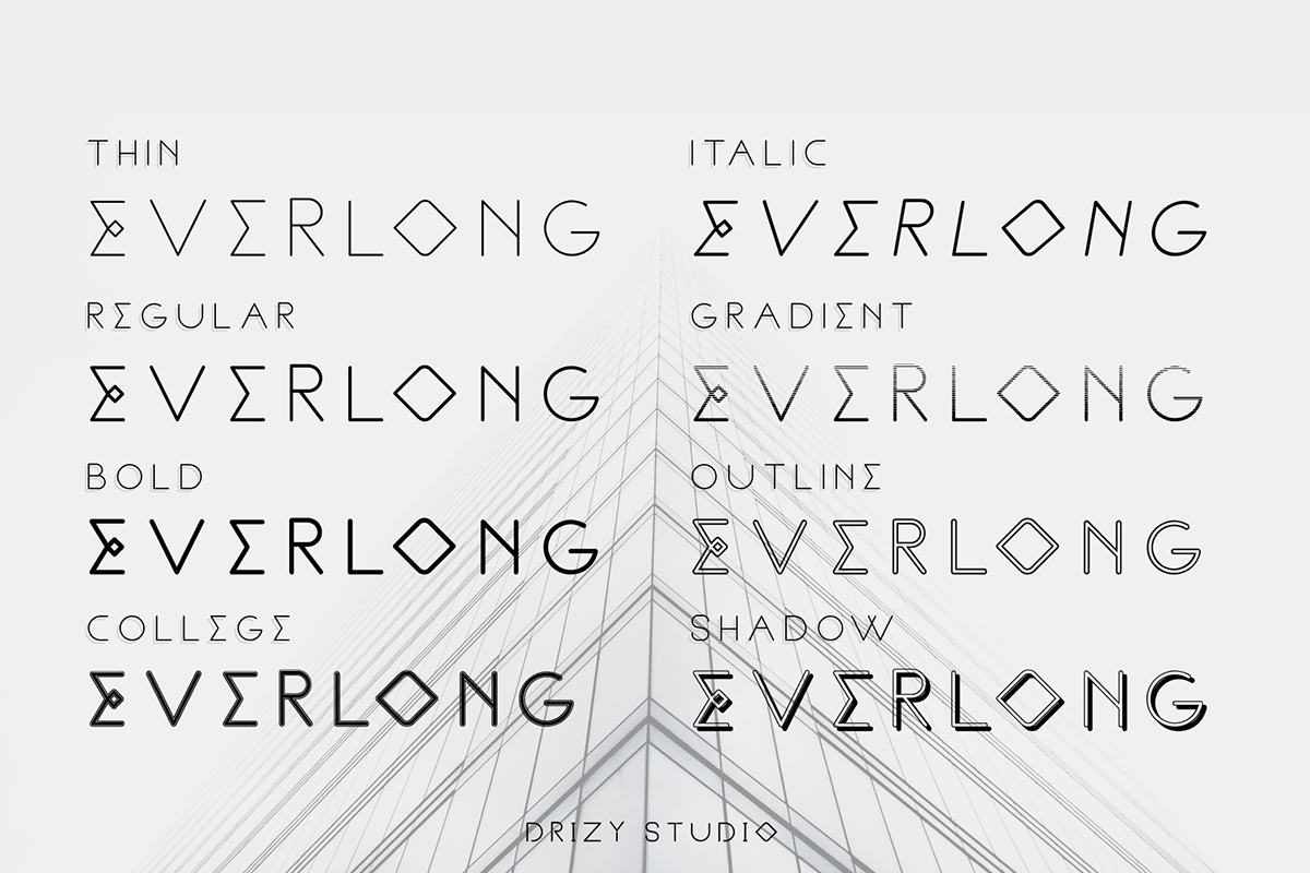 sans serif modern font futuristic awesome new year typography   type font magazine popular