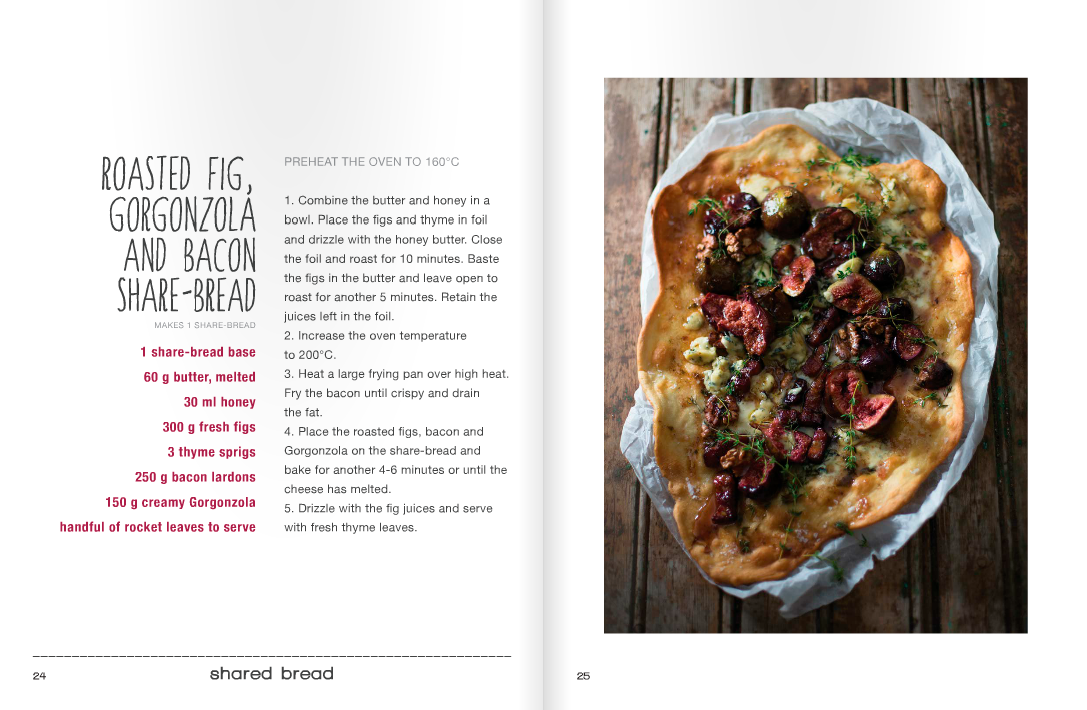 Food  magazine editorial Layout recipes