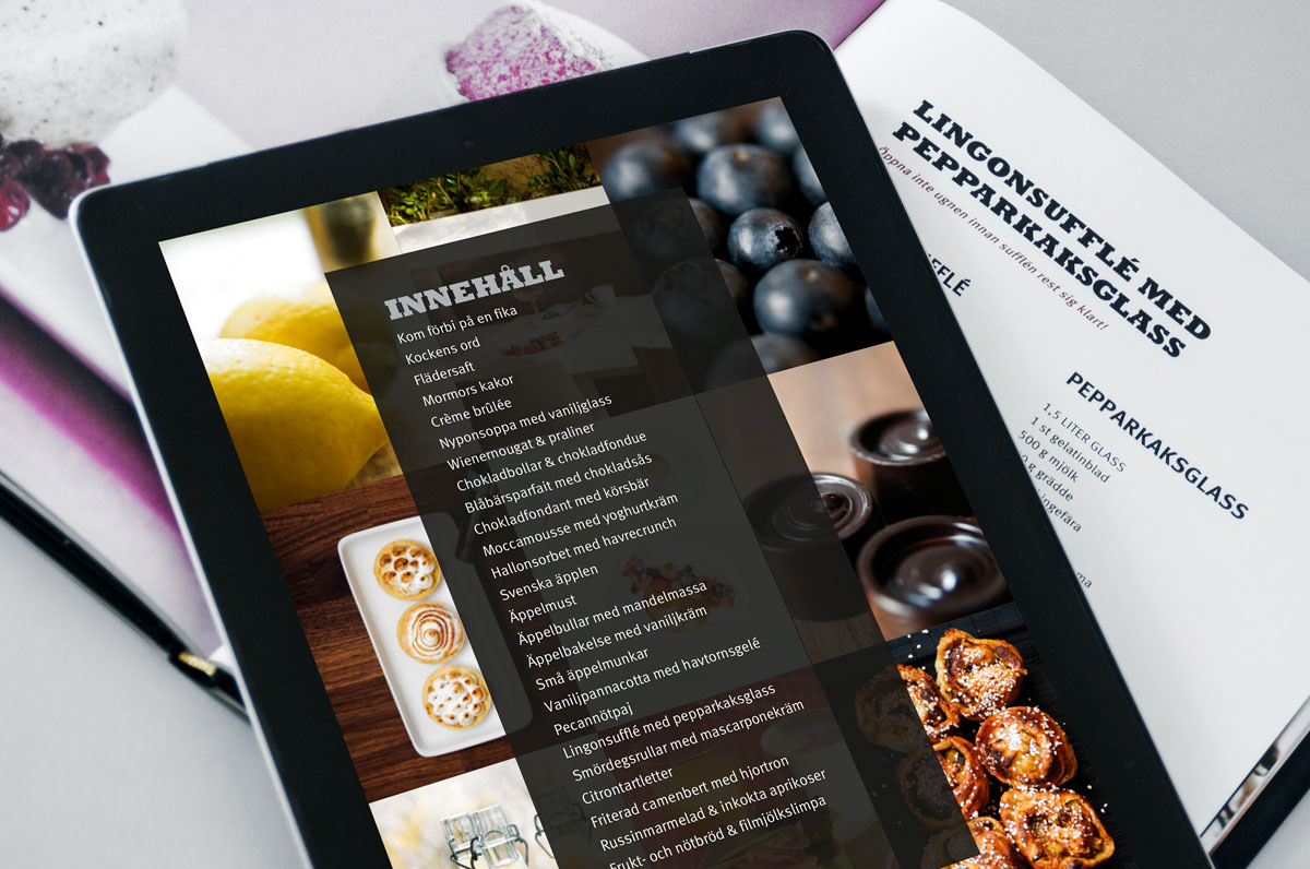 cookbook app iPad