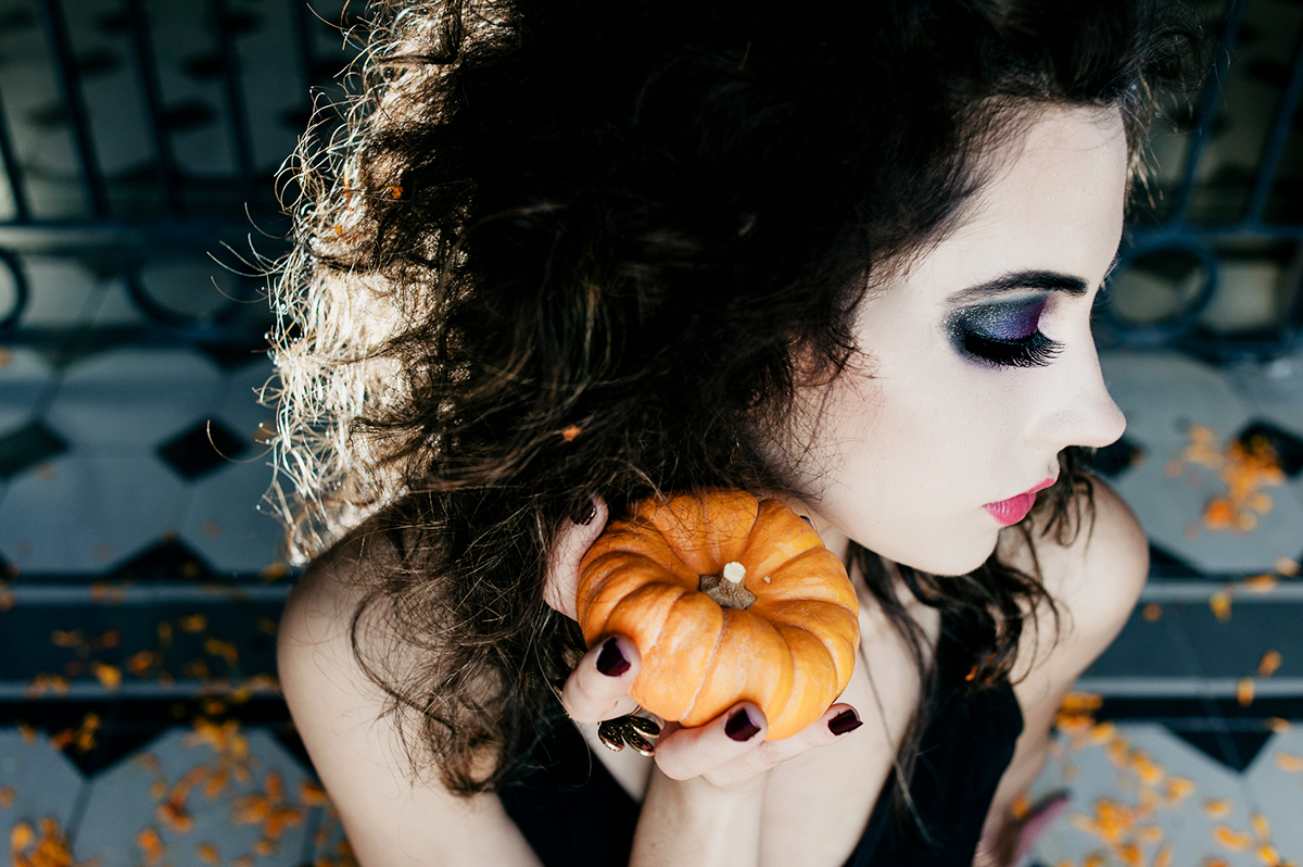 Dia De Muertos Halloween editorial moda maquillaje Fotografia