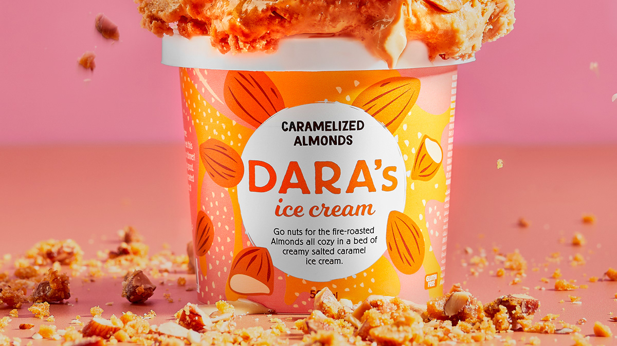 Daras ice cream Food Packaging Ice Cream Packaging