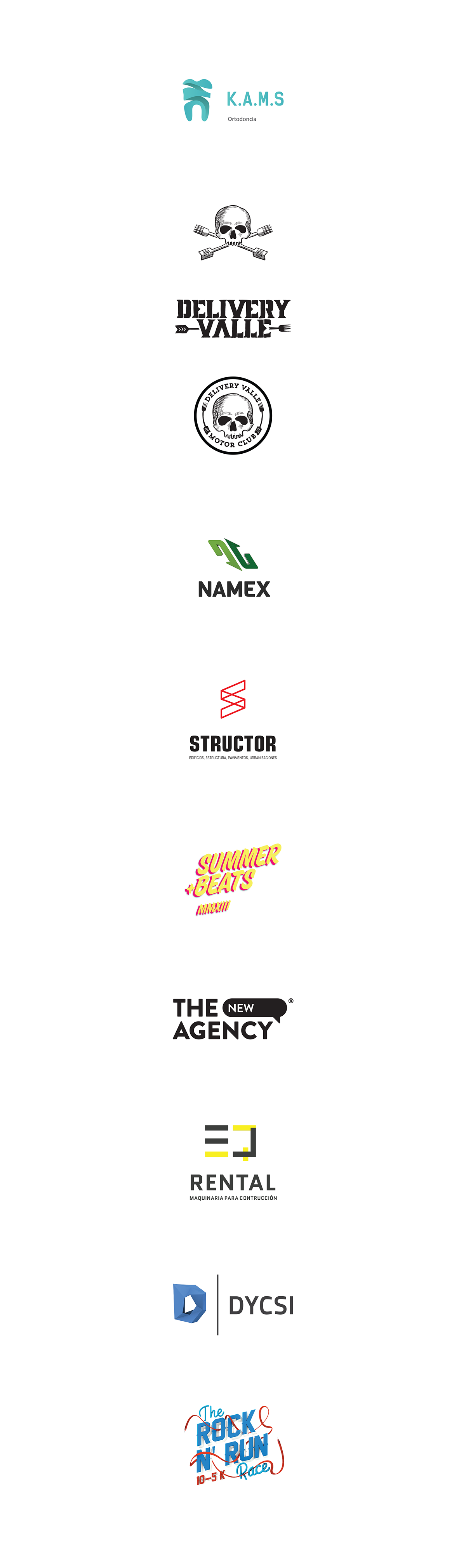 typographic logo logos identity simple lettering 3D ilustration Cinema type Everything portfolio identidad