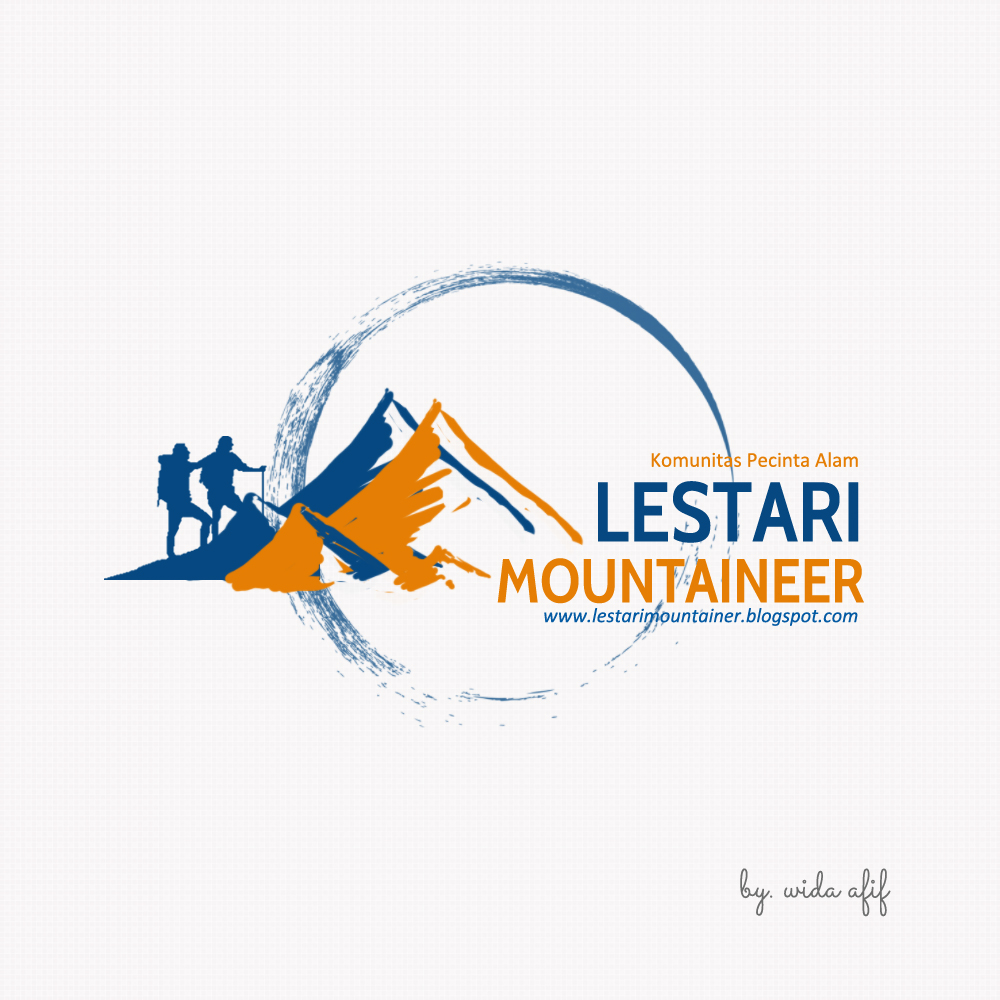 blue green orange navy logo design clean simple adventure mountain