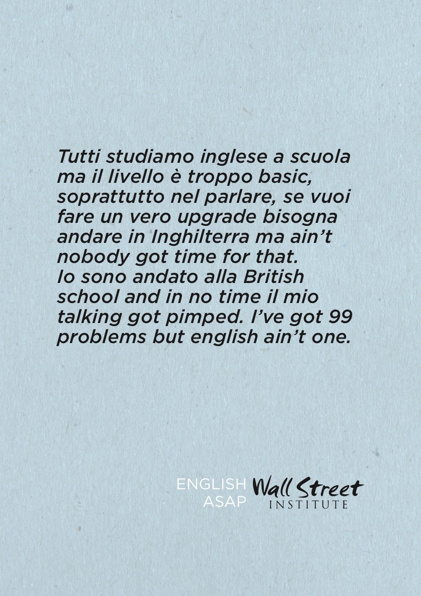 english school ad ADV