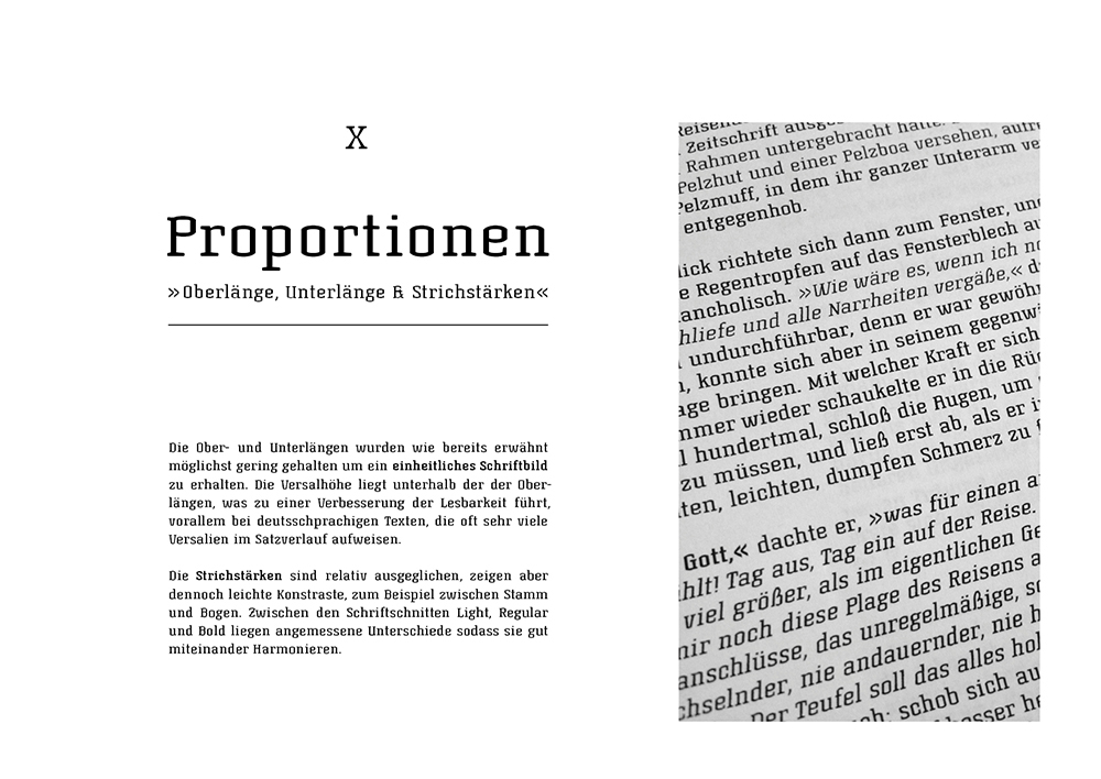 Adobe Portfolio slab serif Korneuburg font slab serif typedesign schrift