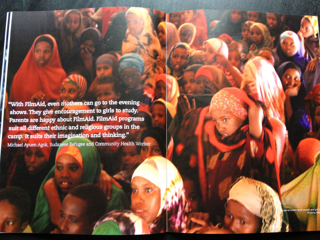 filmaid filmaid international Kakuma Dadaab kenya Thailand annual report Isaiah King Isaiah KingDesign
