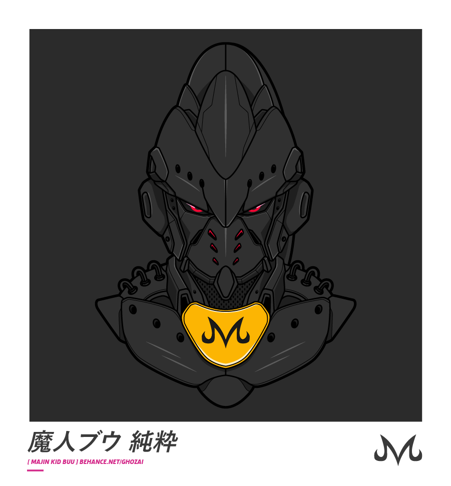 dragon ball dragon ball z dbz vector robo robot mask up Gundam mecha