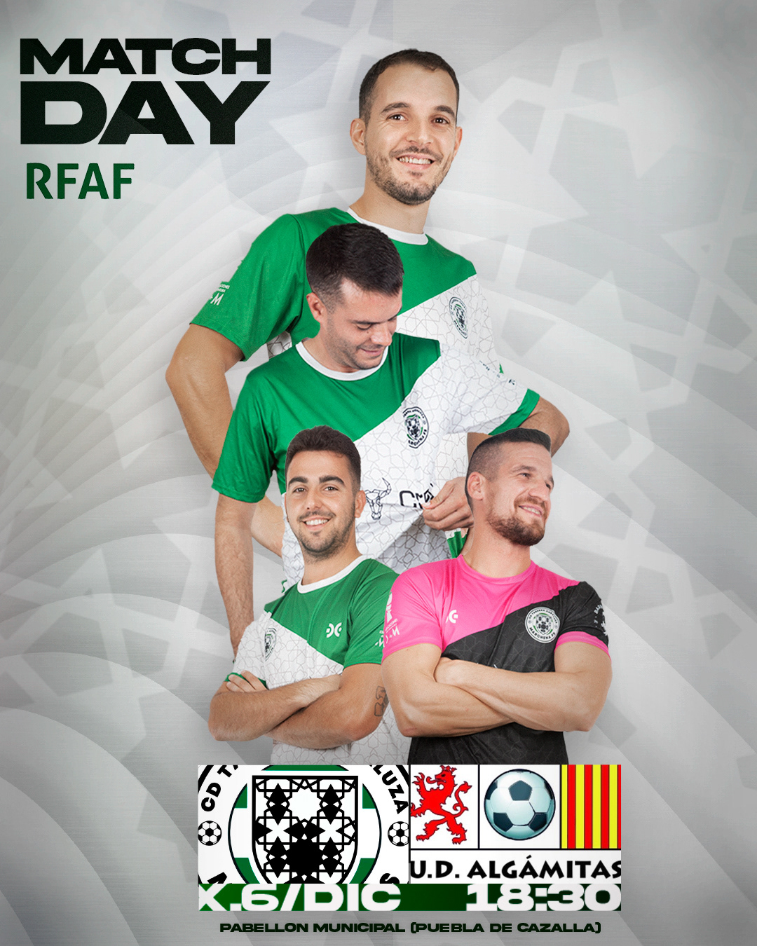 Futbol Fútbol sala matchday sportdesign footballdesign photoshop cartel deporte Equipo de Fútbol sportcreative