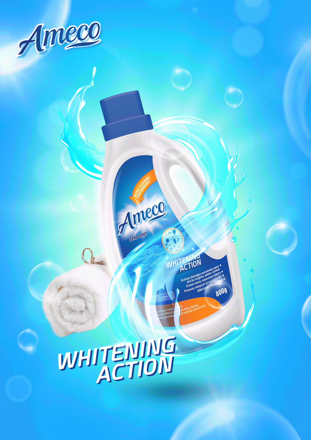 ads Advertising  detergent Keyvisual kv laundry