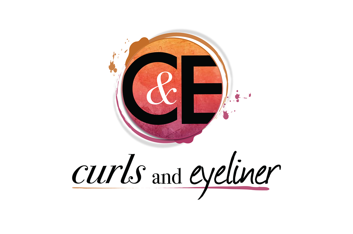 logo makeup art Illustrator pink orange MUA graphic design 