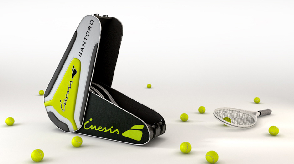 bag santoro tennis tennisman contraste sport sports inesis decathlon tomish design design product power prototype