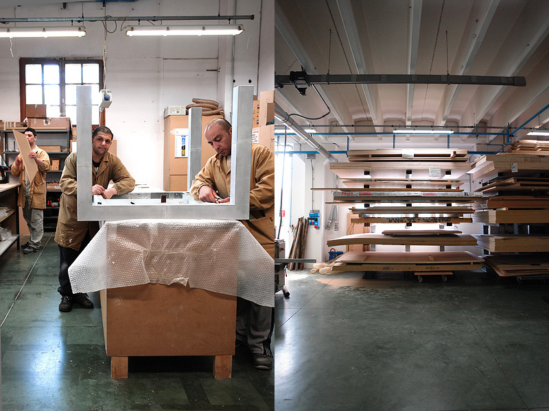 reportage Work  Furniture production finishing company reportage