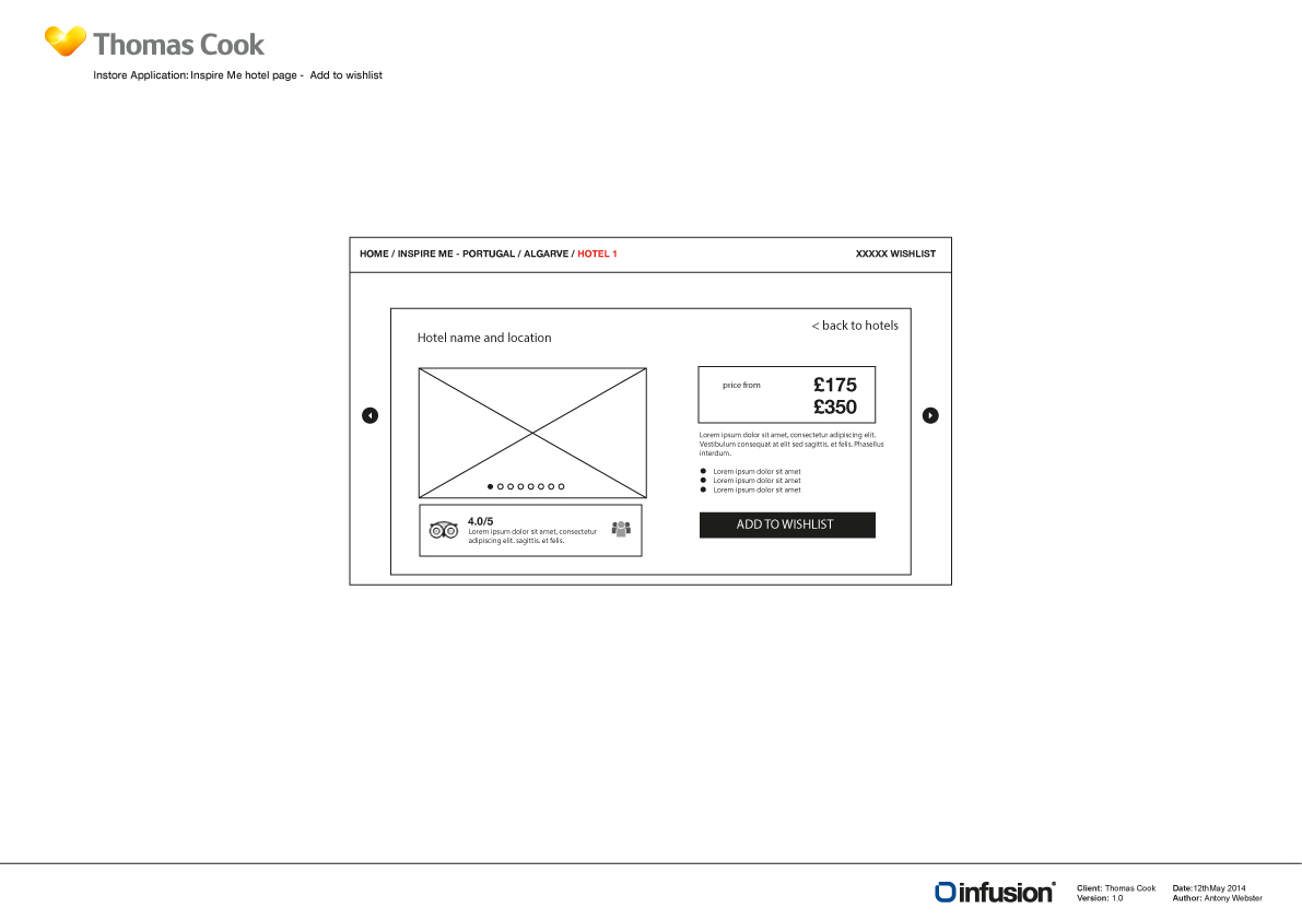Experiential design user experience wireframes