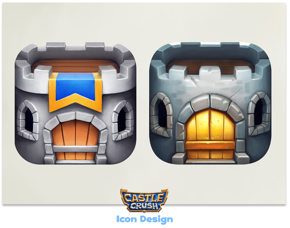 castlecrush conceptart ArtDirection mobilegame characterdesign UIDevelopment fantasy cartooncharacters gameart gamedevelopment