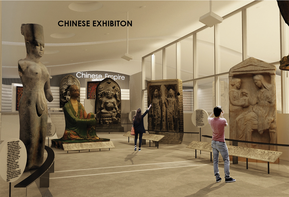 museum Ancient cultures silk road waterfront architecture archaeological conservation heritage