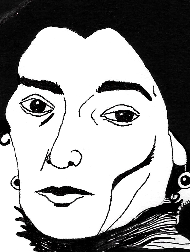 the lady vanishes alfred hitchcock hand drawn portraits pen