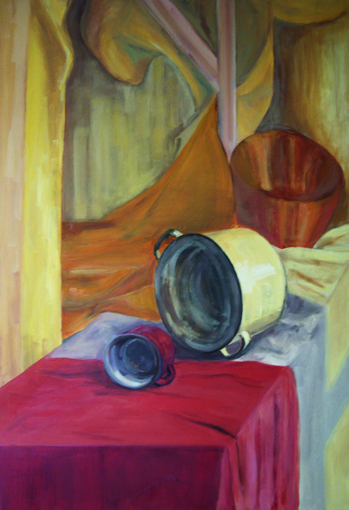 still life Oil Painting colours