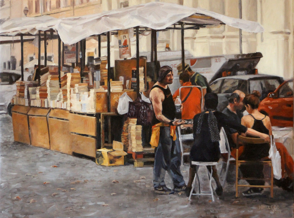 Rome Street oil Oil Painting