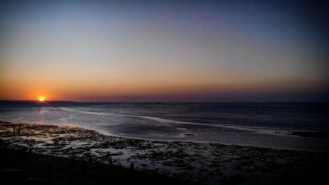 Travel kupang cellphonecamera beach people SKY photo Evening horizon sunset