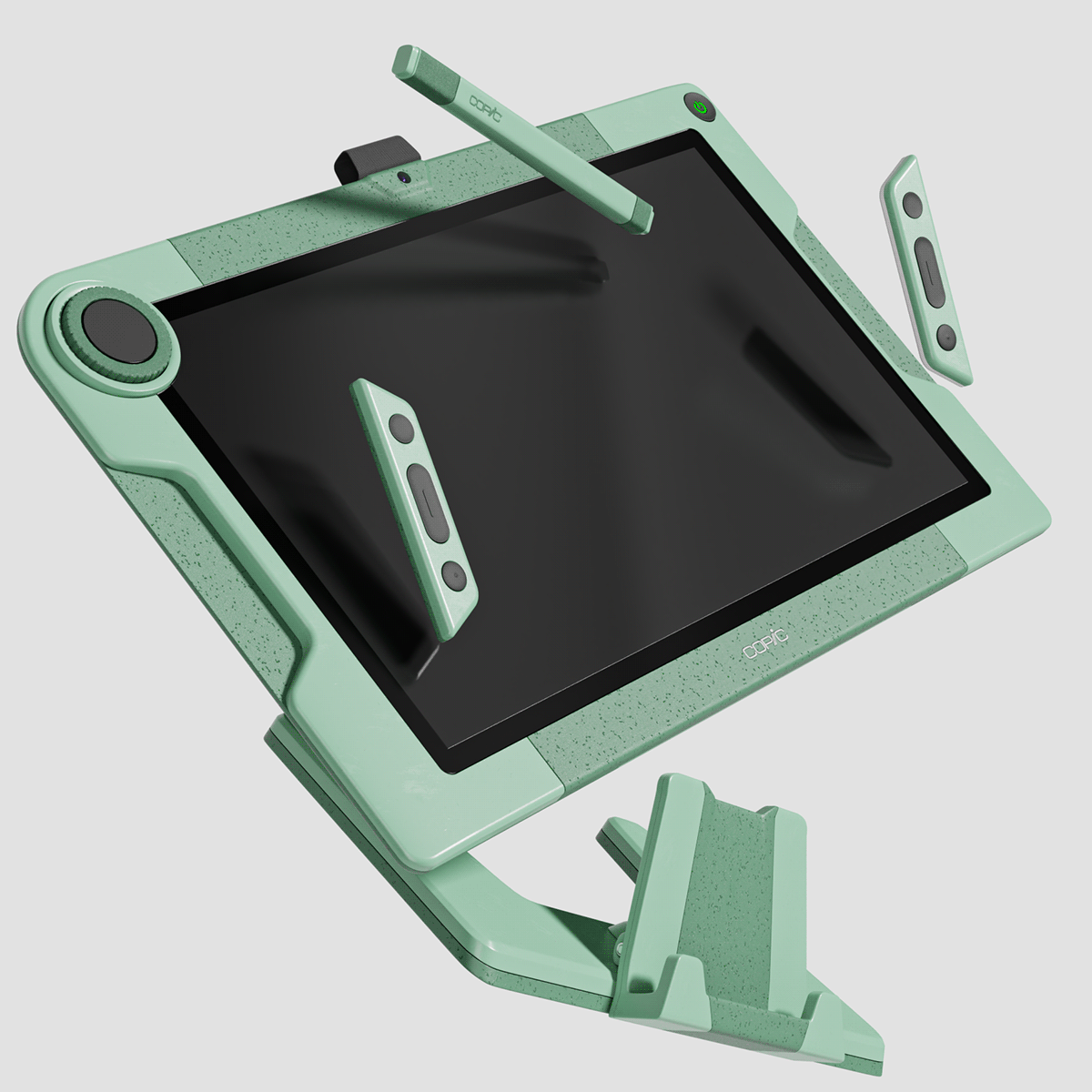 3d modeling blender huion industrial design  keyshot pen display pen tablet Solidworks tablet wacom
