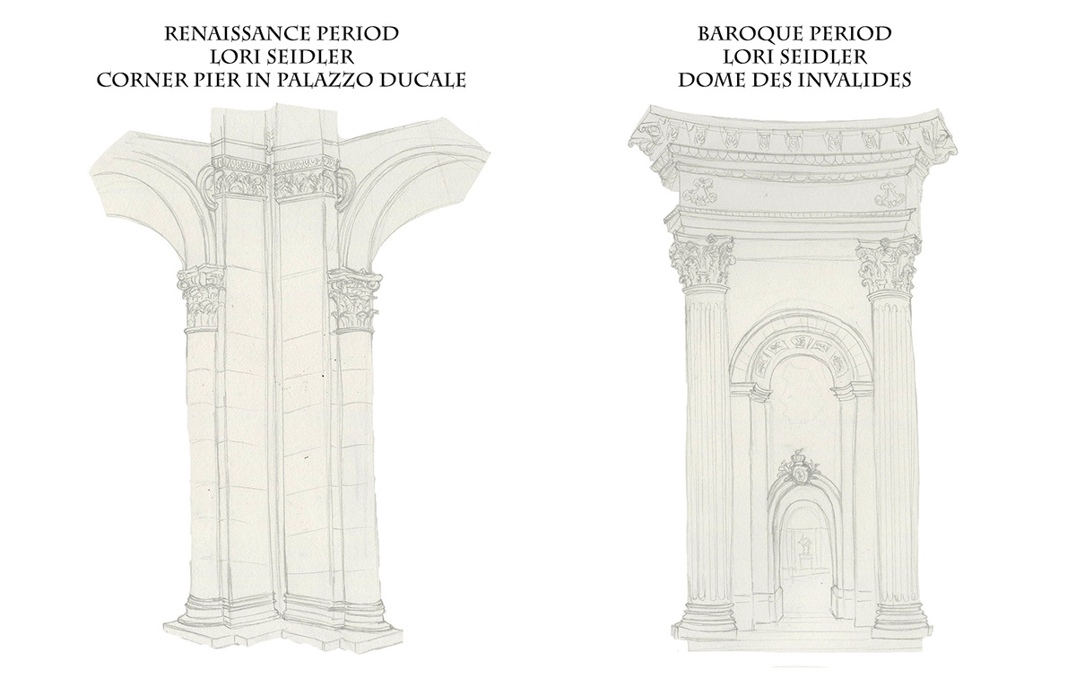 Period Styles graphite history ancient greece Ancient Rome Byzantine islamic gothic Romanesque Renaissance baroque